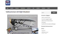 Desktop Screenshot of mjd.se