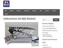 Tablet Screenshot of mjd.se