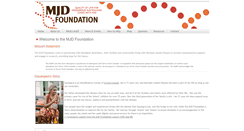 Desktop Screenshot of mjd.org.au